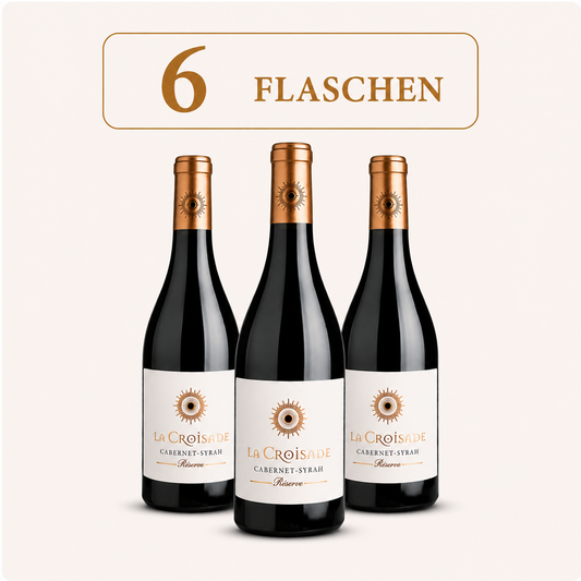 6er Paket La Croisade Reserve 2024 (6x 0,75L)